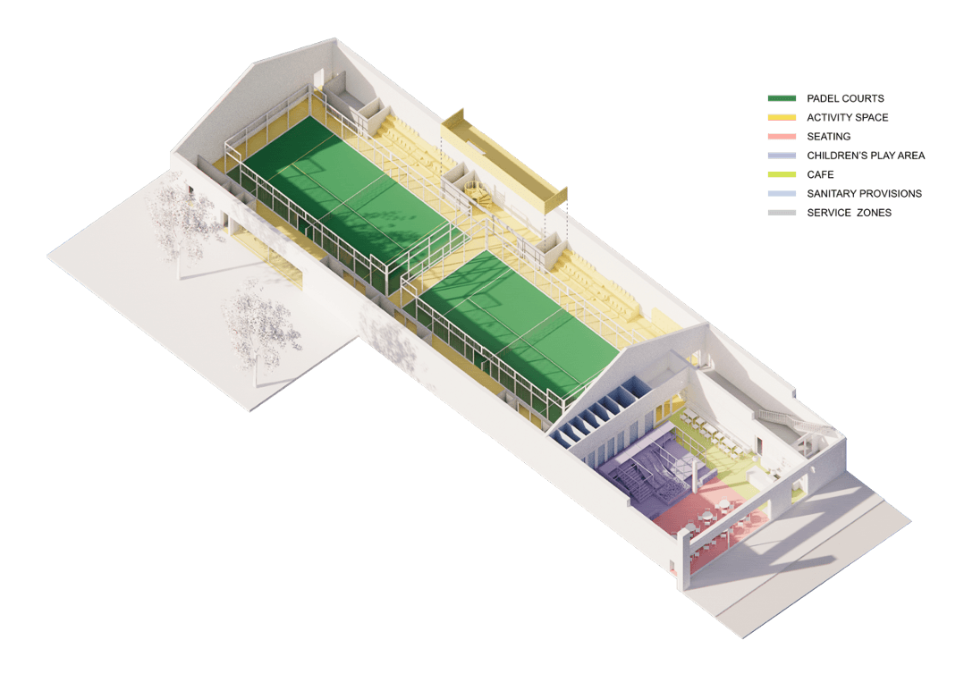 Portland House layout plan